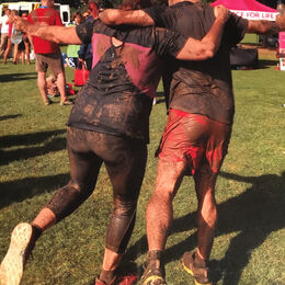 Tough mudder, at the finish