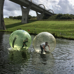 Zorbing together