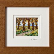 Autumn wood. Mount size 5.25" x 4.75"