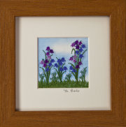 Bluebells. Mount size 5" x 5"