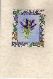 Heather with Liberty print