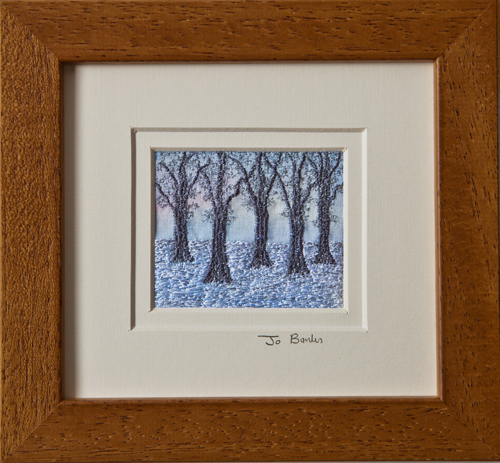 Winter Woods. Mount size 5.25" x 4.75"