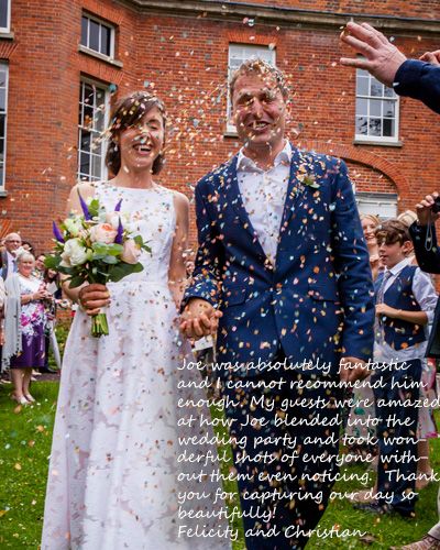 Testimonials - Salisbury Wedding Photographer