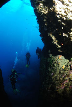 Re-entering the Blue Hole, Dwejra Point