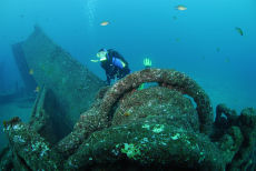 Cable winch on the Dori