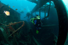 In the wreck of the Dori