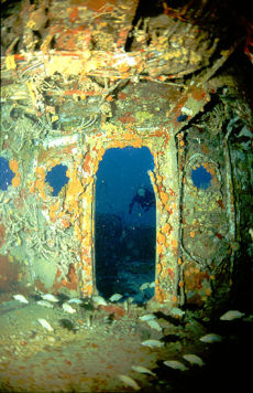 View from the bridge of the <i>Duane</i>