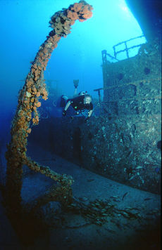 On the deck of the <i>Duane</i>