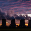 Eggborough Power Station at sunset