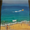 Lowryesque reflections of Porthmeor Beach #1