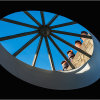Skylight & chimney pots - The Music Room