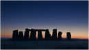 Stonehenge at dusk