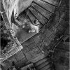 Climbing the steps at Clifton