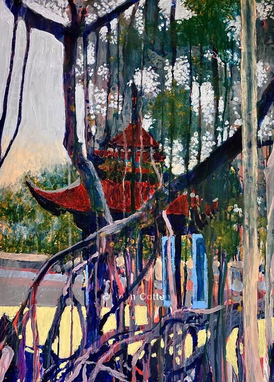Trees & shrine