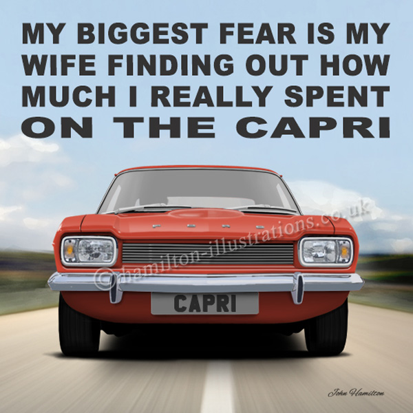 Capri Mk1 Wife Red WF131