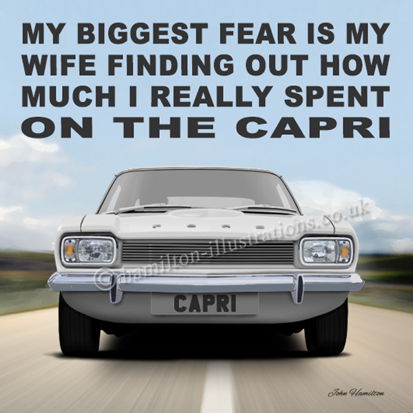 Capri Mk1 Wife White WF133