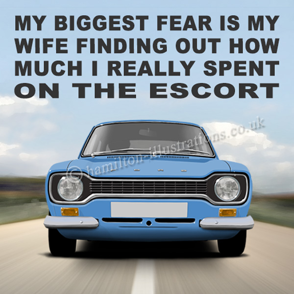 Escort Mk1 Wife Lt Blue WF122