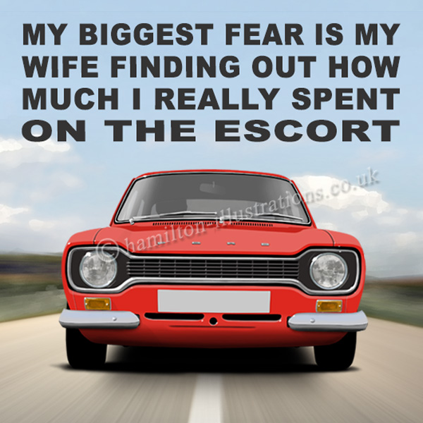 Escort Mk1 Wife Red WF101