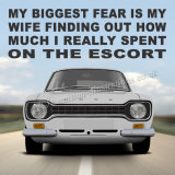 Escort Mk1 Wife White WF124