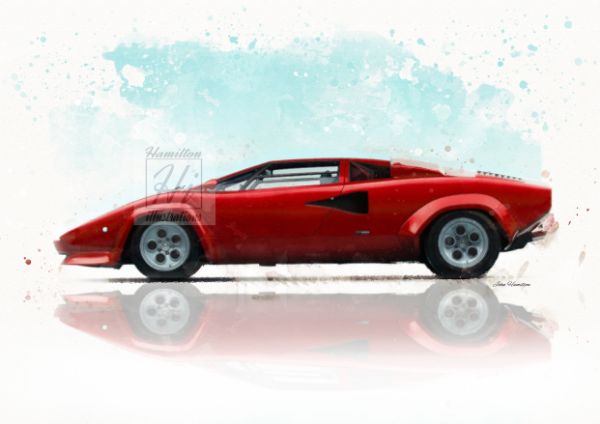 Lamborghini Countach -LP400S A3