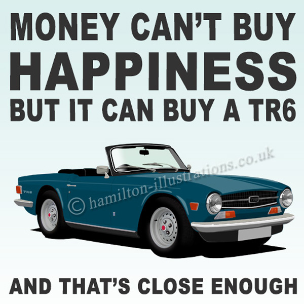 TR6 Dk Blue Happiness HT422