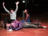 NightFlyer, Matthew Emeny (Jamster), Jack Cotterel (Spook) and Anishka Klass (Genette). Burdall's Yard, directed by James Woodhams.