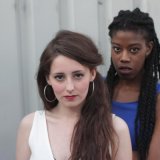 NightFlyer, Onset Productions <br> Hannah Kelly (Chloe) and Anishka Klass (Genette).<br>