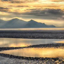 Dinas Dinlle in the Winter Sunshine