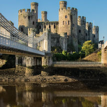 Conwy Castle Reflection