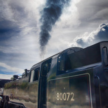 Standard 4 Tank Engine at the Llangollen Railway