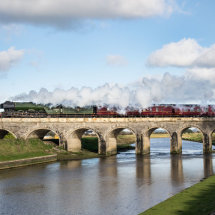 Flying Scotsman on Anglesey