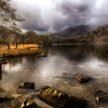 Llyn Gwnant in Winter