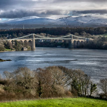 Menai Bridge in the Landscape