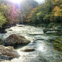 Aberglaslyn in Autumn
