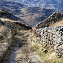 Mountain Path at Tanygrisiau