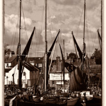 Thames Barges at Maldon
