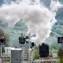 Steaming into Snowdonia