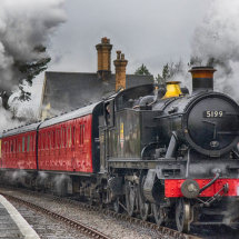 Prairie at the Llangollen Railway