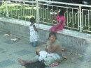 Beggar in Shkoder Centre