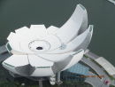 Art Science Museum view from above, Marina Bay