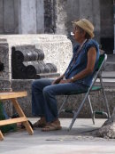 Cuban Artist, Prado, Havana