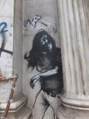 Graffiti everywhere in Athens