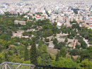 View of Athens from the Acropolis & Temple of Zeus