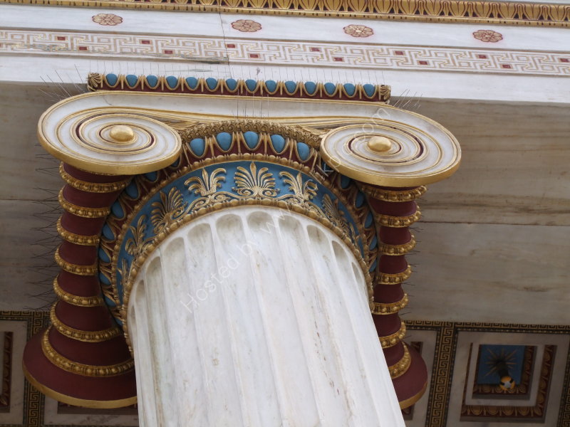 Detail of Academy of Athens