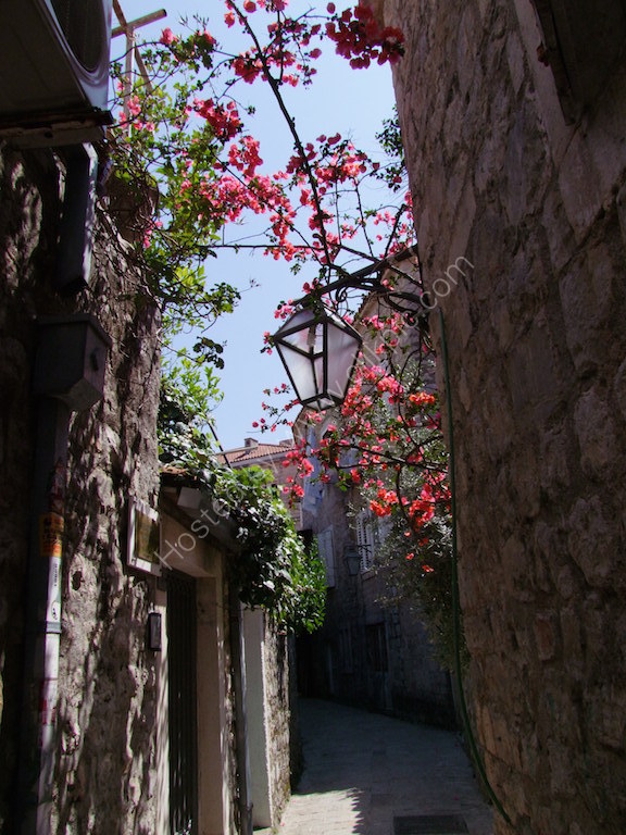 Street in Old Town Budva