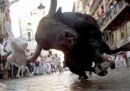 Bull charge, Spain