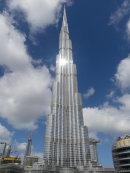 Burj Khalifa in Sunlight, Dubai 2019