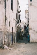 Side Street going into the Medina, Casablanca