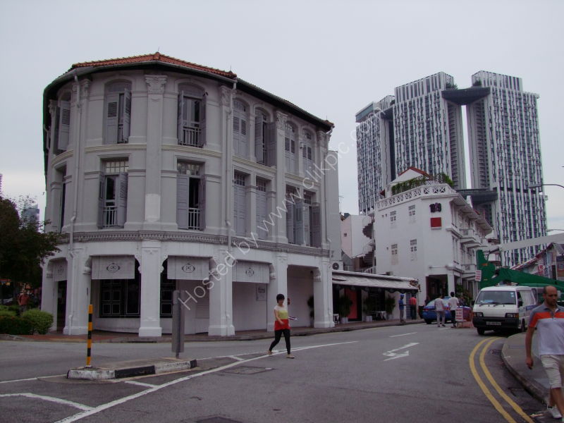 Modern Flats & Old Buildings, China Town