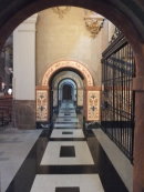 Walkway in Iglesia de Betlem